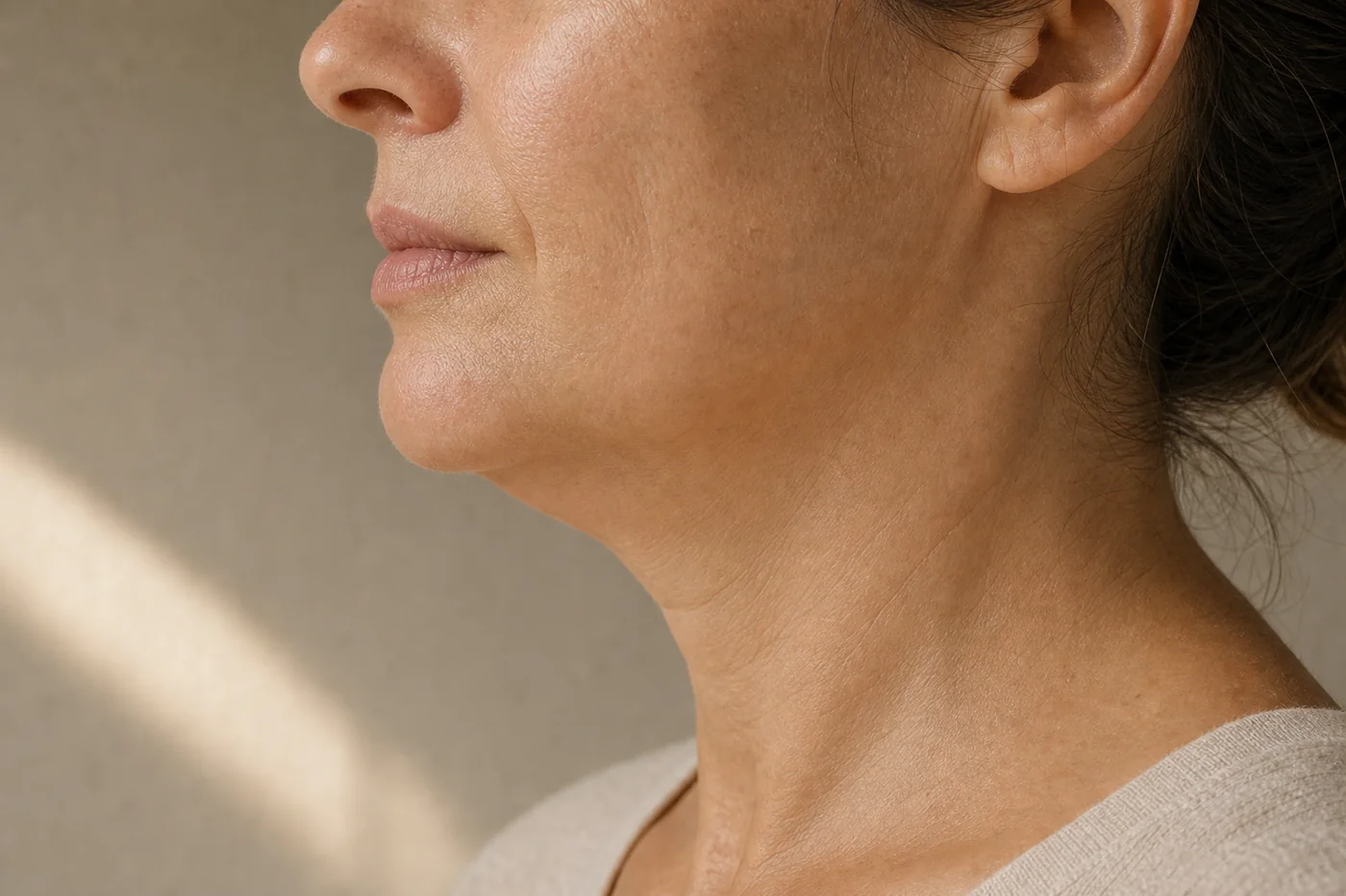 Double menton : les solutions sans chirurgie